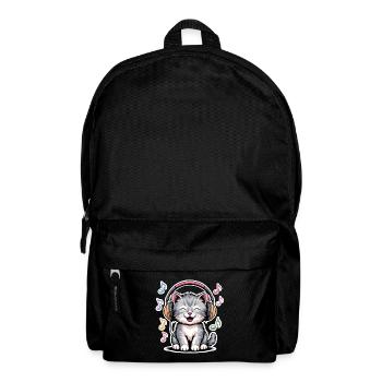 Music Cat - Backpack - black - Front