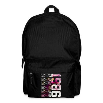 LIMITED EDITION 1986 - 40 YEARS - 40TH BIRTHDAY - Backpack - black - Front