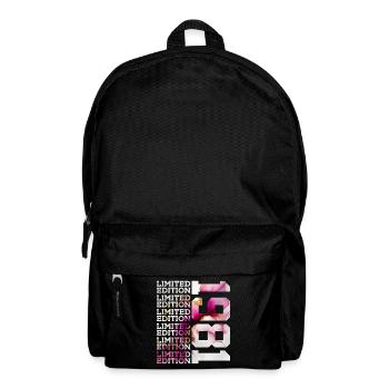 LIMITED EDITION 1981 - 45 YEARS - 45TH BIRTHDAY - Backpack - black - Front