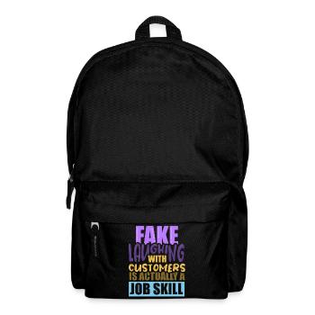 Serveur Barman Barchef - Sac à dos - noir - Devant