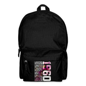 LIMITED EDITION 1960 - 66 YEARS - 66TH BIRTHDAY - Backpack - black - Front