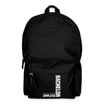 Bachelor Elektrotechnik - Rucksack - Schwarz - Vorne