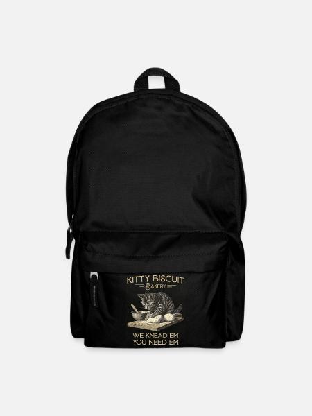 Katzenkeks Bäckerei Vintage - Rucksack - Schwarz