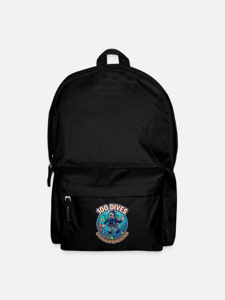 100 Tauchgänge und immer noch Hosen an - Rucksack - Schwarz