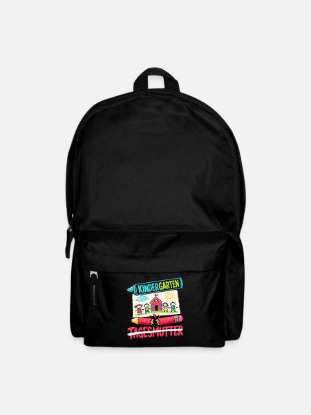 Hallo Kindergarten Tschüss - Rucksack - Schwarz