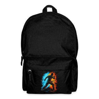 Capoerista Kampfsport Herren Kinder Capoeira - Rucksack - Schwarz - Vorne
