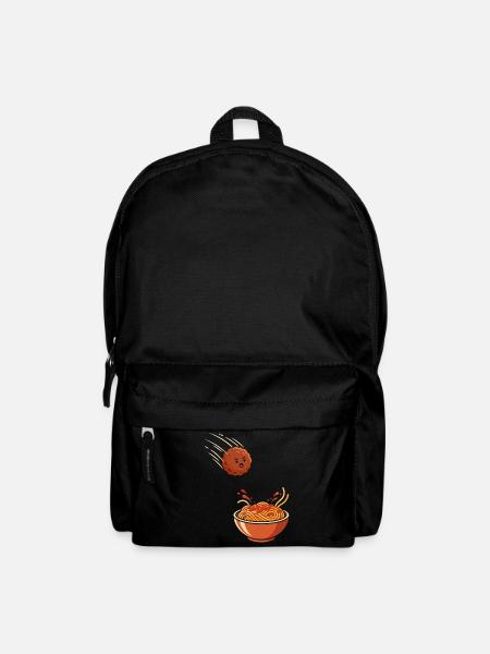 Fearless Meatball vs. Spaghetti - Rucksack - Schwarz