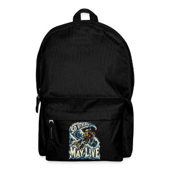 Rettungsschwimmer Wasserrettung So Others May Live - Rucksack - Schwarz - Vorne