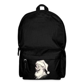 Santa Chef Skizzen-Tee - Rucksack - Schwarz - Vorne