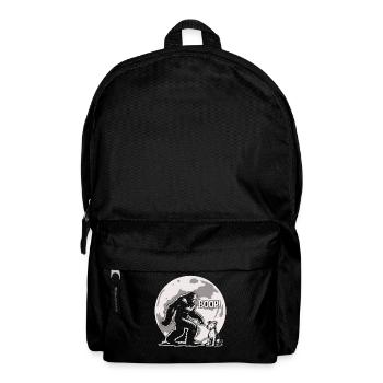 Funny Bigfoot Yeti Boop The Snoot Dog Humor - Rucksack - Schwarz - Vorne