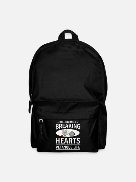 Rolling Balls Breaking Hearts – Boule Leben - Rucksack - Schwarz