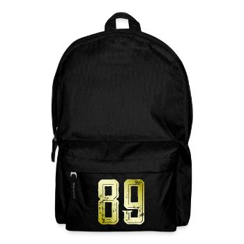 89 Number Symbol - Backpack - black - Front