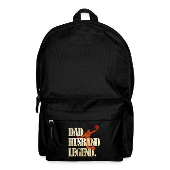 Basketball dad - Backpack - black - Front
