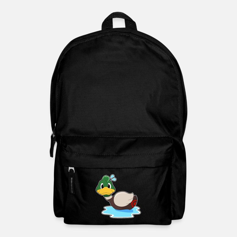Duck swimming - Backpack - black
