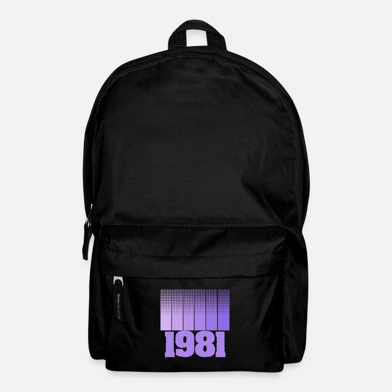 Geboren 1981 - Rucksack - Schwarz