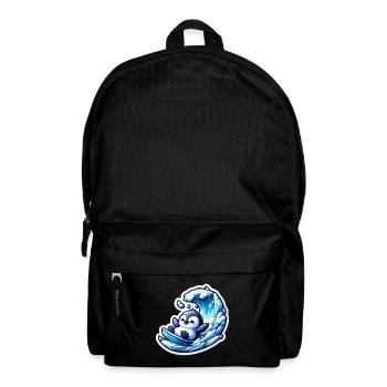 Pingouins mignons Petit pingouin Petit pingouin - Sac à dos - noir - Devant
