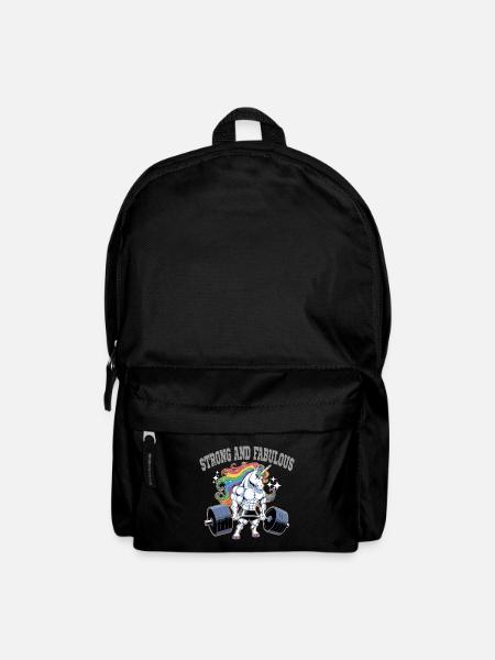 Unicorn Power - Rucksack - Schwarz
