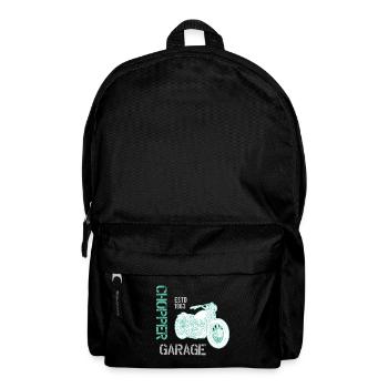 Bikers, motorcyclists - Backpack - black - Front