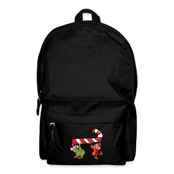 Bonbons de Noël Jaq et Gus - Sac à dos - noir - Devant