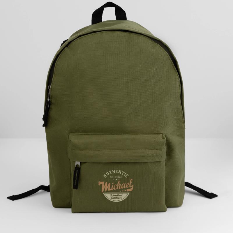 Michael gift Tshirt personalized name michael Backpack