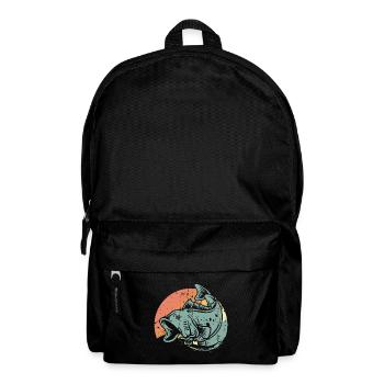 Pêcheur de poissons - Sac à dos - noir - Devant
