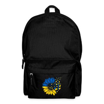 Peace For Ukraine - Rucksack - Schwarz - Vorne