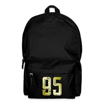 Symbole numérique 95 - Sac à dos - noir - Devant