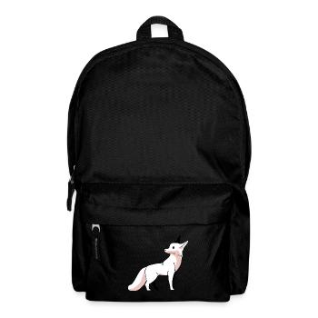 Wildtiere Fuchs Füchse Kinder Arktis Schnee Zoo - Rucksack - Schwarz - Vorne