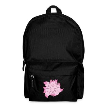 Kitsune Fuchs - Rucksack - Schwarz - Vorne