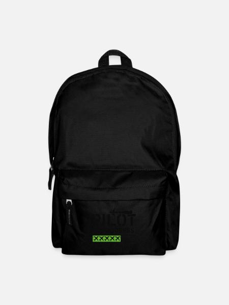 Future Airplane Pilot Son Grandson Aviation Flying - Backpack - black