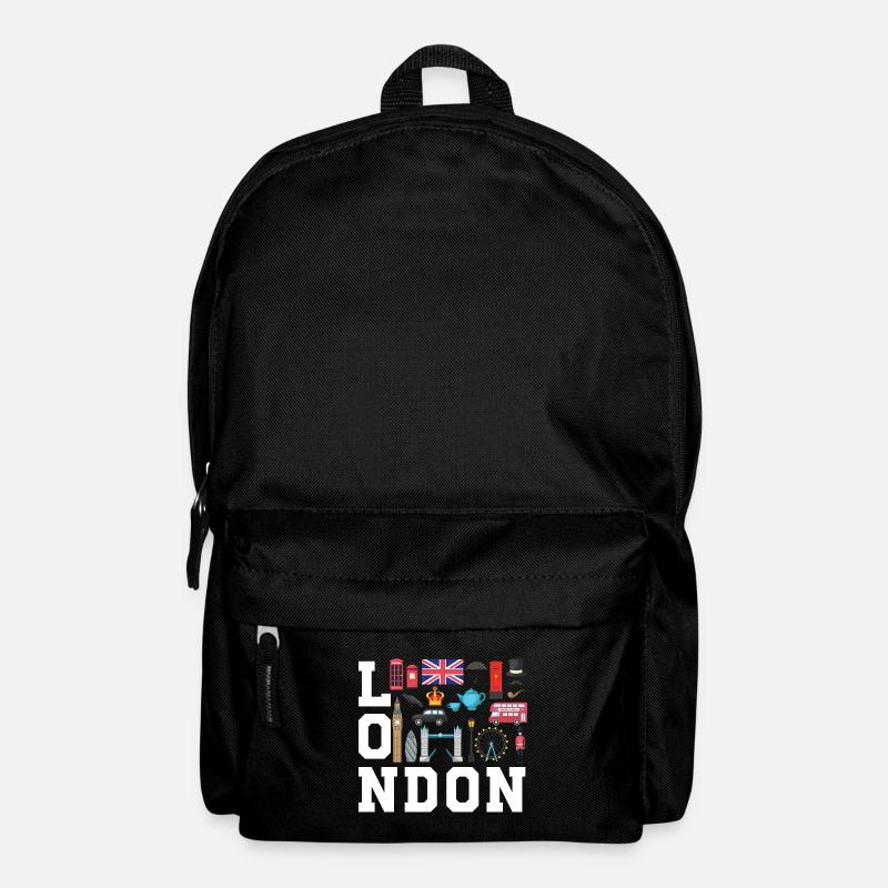 London England UK Great Britain - Backpack - black