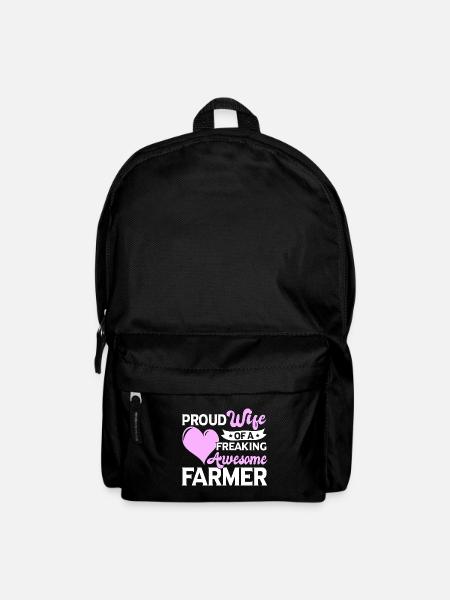 Agriculture Farm Agriculture Farmer's wife - Backpack - black