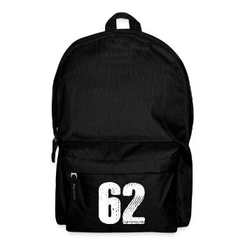 62 number jersey - Backpack - black - Front