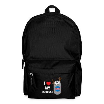I love my pure berry! Beer drinkers - Backpack - black - Front