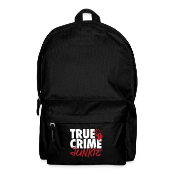 True Crime Lover - Podcasts - Rucksack - Schwarz - Vorne