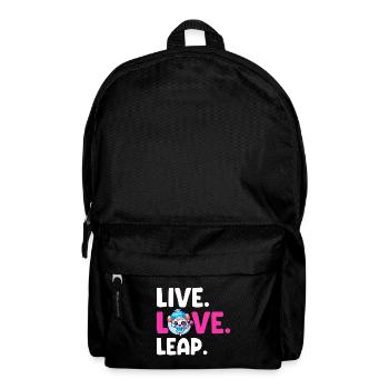 Stocktanz Design für Stabtänzerin - Rucksack - Schwarz - Vorne