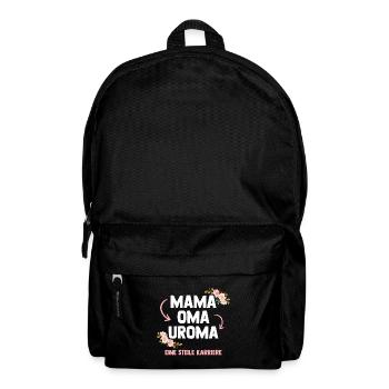 Mama Oma Uroma Eine Steile Karriere - Rucksack - Schwarz - Vorne
