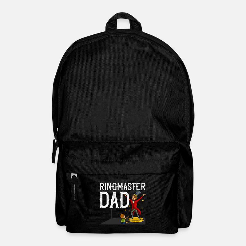Circus Birthday Party Papa Thème Ringmaster - Sac à dos - noir