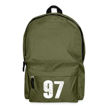 97 Number jersey - Backpack - olive green - Front