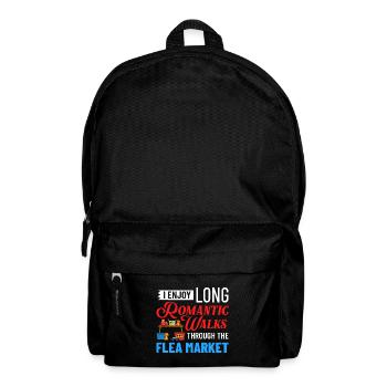 Flea Market Flea Market Funny Articles Market - Backpack - black - Front