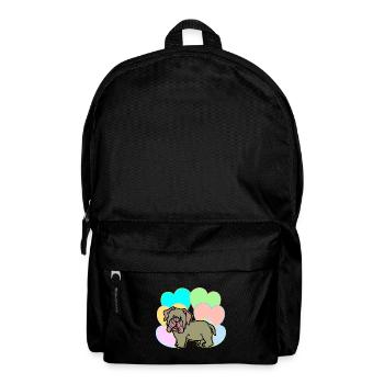 Dog Birthday Hearts Dog Owner Children Dogs - Backpack - black - Front