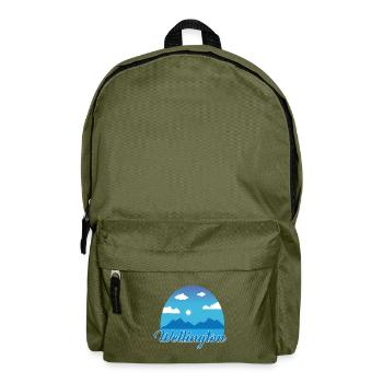 Vacances de rêve Wellington en bleu - Sac à dos - vert olive - Devant