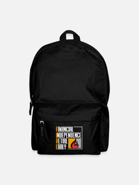 Retired Retirement Fire Frugal Frugalism - Rucksack - Schwarz