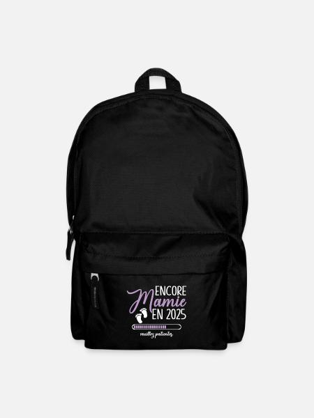 Encore Mamie 2025 Cadeau Future Grand Mère - Sac à dos - noir