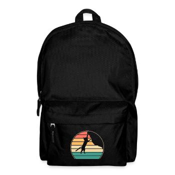 Boulder Cat Rock Climber Climbing Mountain Climb - Backpack - black - Front