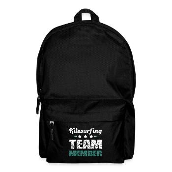 Kitesurfing Team - Rucksack - Schwarz - Vorne