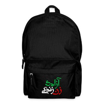 Mahsa Amini Zan Zendegi Azadi - Rucksack - Schwarz - Vorne
