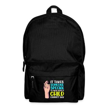 Speech Therapist Speech Therapist - Backpack - black - Front