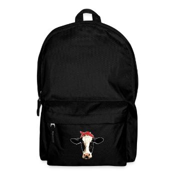Belle vache Bandana Drôle Farmer Maman - Sac à dos - noir - Devant