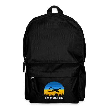 Bayraktar TB2 Turkish Drone Support Ukraine - Backpack - black - Front